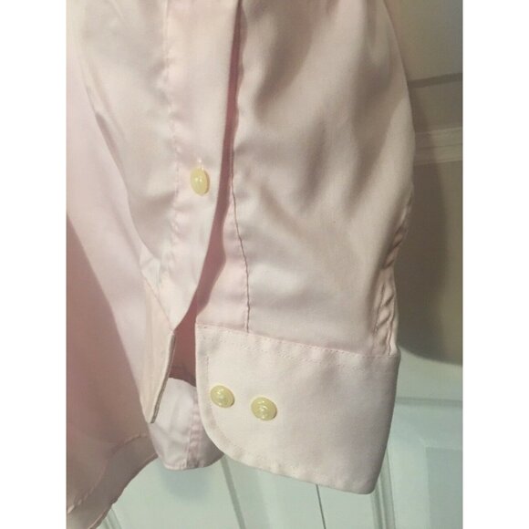 IZOD Men's Long Sleeve Casual Dress Shirt - Size:‎ Lg 16 1/2 32/33 - Picture 4 of 5